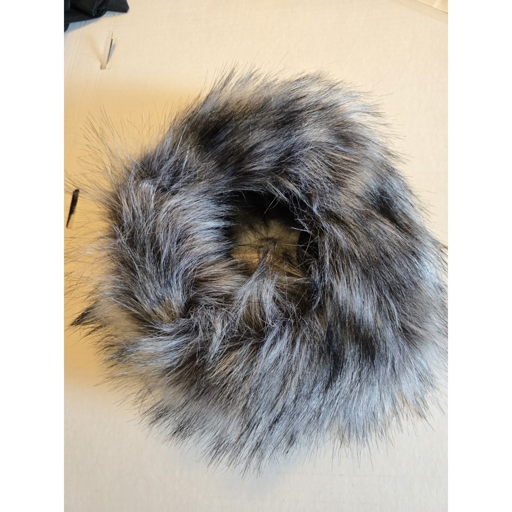 Faux Fur Winter Headband Ear Warmer For Women‎ 100% Polyester Grey